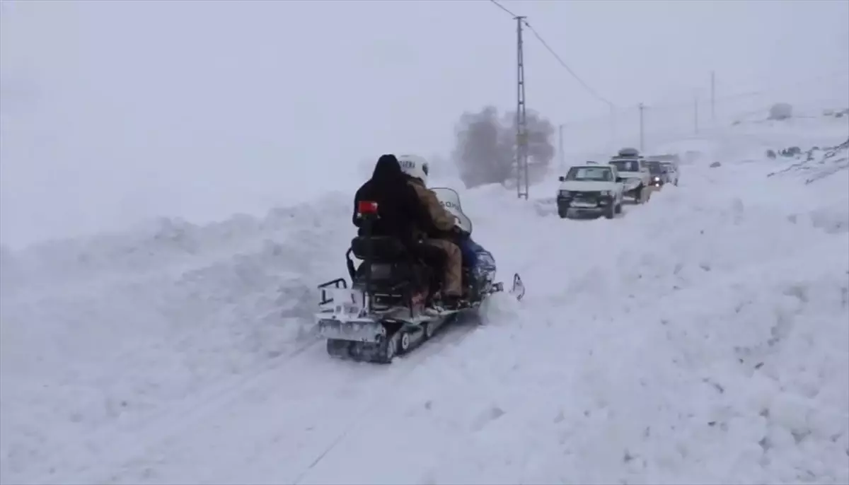 Kar Motoru, Bayburt'ta Zorlu Kış Koşullarında Hayat Kurtardı