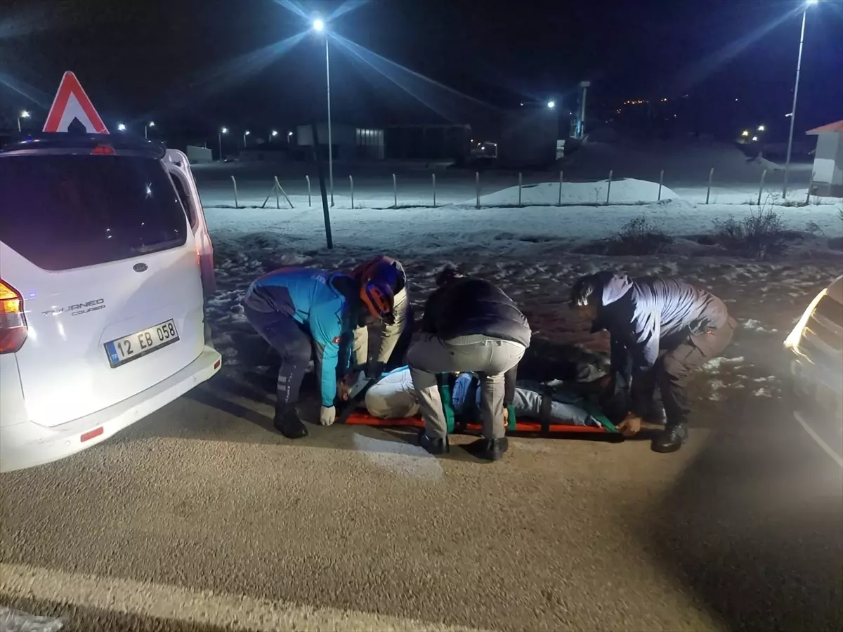 Bingöl'de Otomobil, Domuz Sürüsüne Çarparak 3 Kişiyi Yaraladı