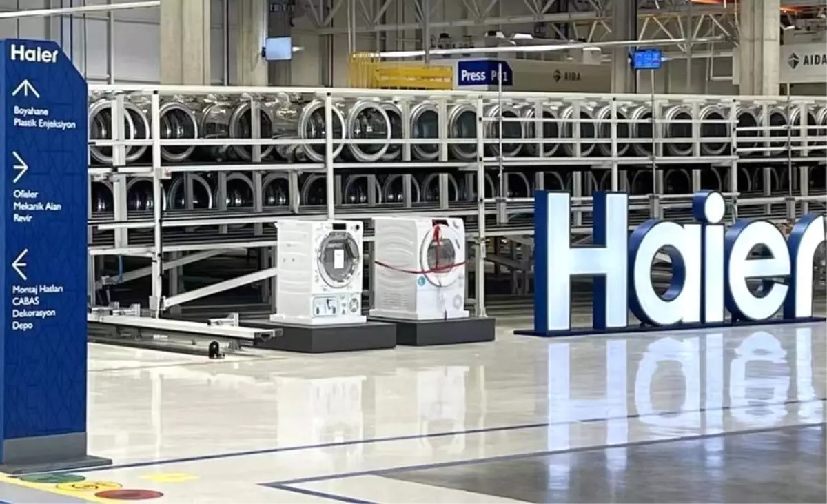 Haier Türkiye'de Çevre Dostu Üretim ve Sürdürülebilirlik Adımlarını Hızlandırıyor