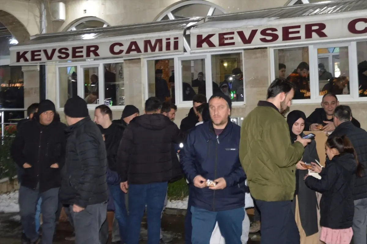 Havza Müftülüğü'nden Miraç Kandili'nde Anlamlı Etkinlik