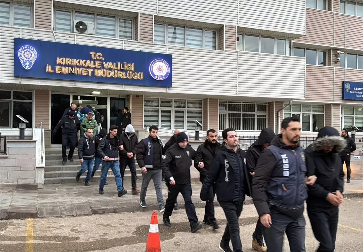 Kırıkkale'de Yasa Dışı Bahis Operasyonu: 25 Şüpheli Gözaltında