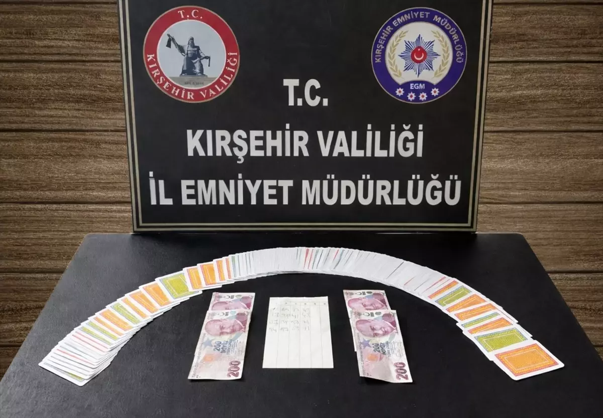 Kırşehir’de Kumar Oynayanlara 46.416 TL Ceza Kesildi