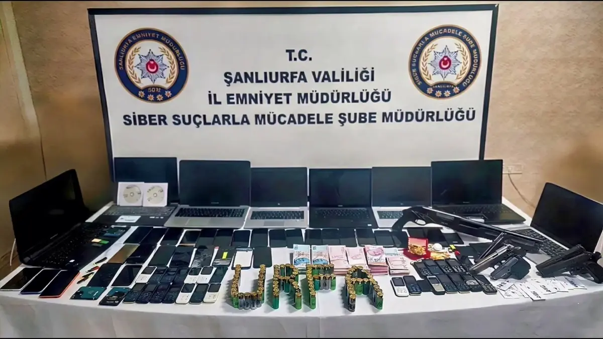 Şanlıurfa’da yasa dışı bahis operasyonu: 18 kişi gözaltına alındı