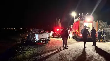 Yanıcı araçta bulunan ceset