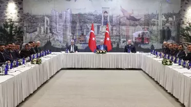 MÜSİAD heyetiyle toplantı anı