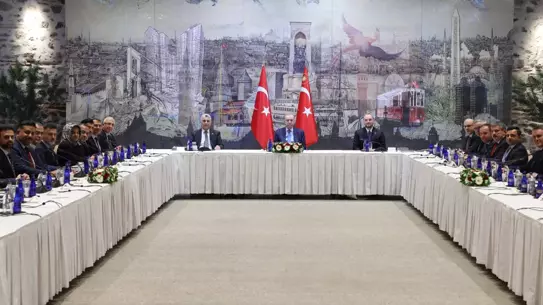 Toplantı sırasında çekilen fotoğraf