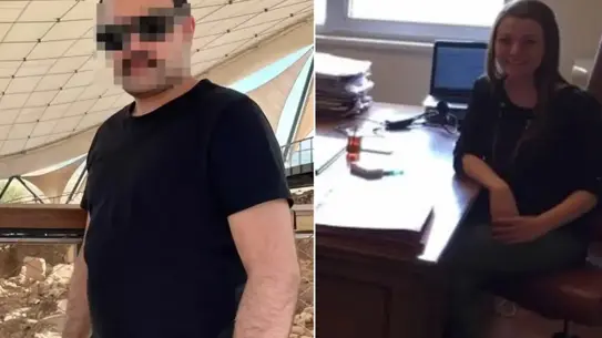 Saldırı anında mahkeme odasının görüntüsü