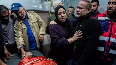 İsrail ordusunun saldırı anı