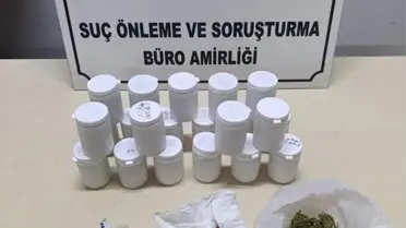 Operasyonda ele geçirilen uyuşturucu maddeler
