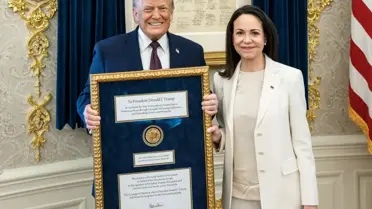 Venezuelalı Muhalif Lider Machado, Trump'a Nobel Barış Ödülü Teklifi Yaptı