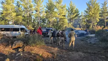 Arama ekibi Balan Dağı'nda çalışma