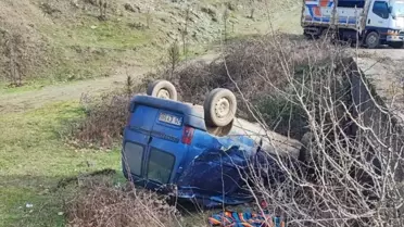 Devrilen panelvanın görüntüsü