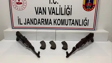 Ele geçirilen uzun namlulu silahlar