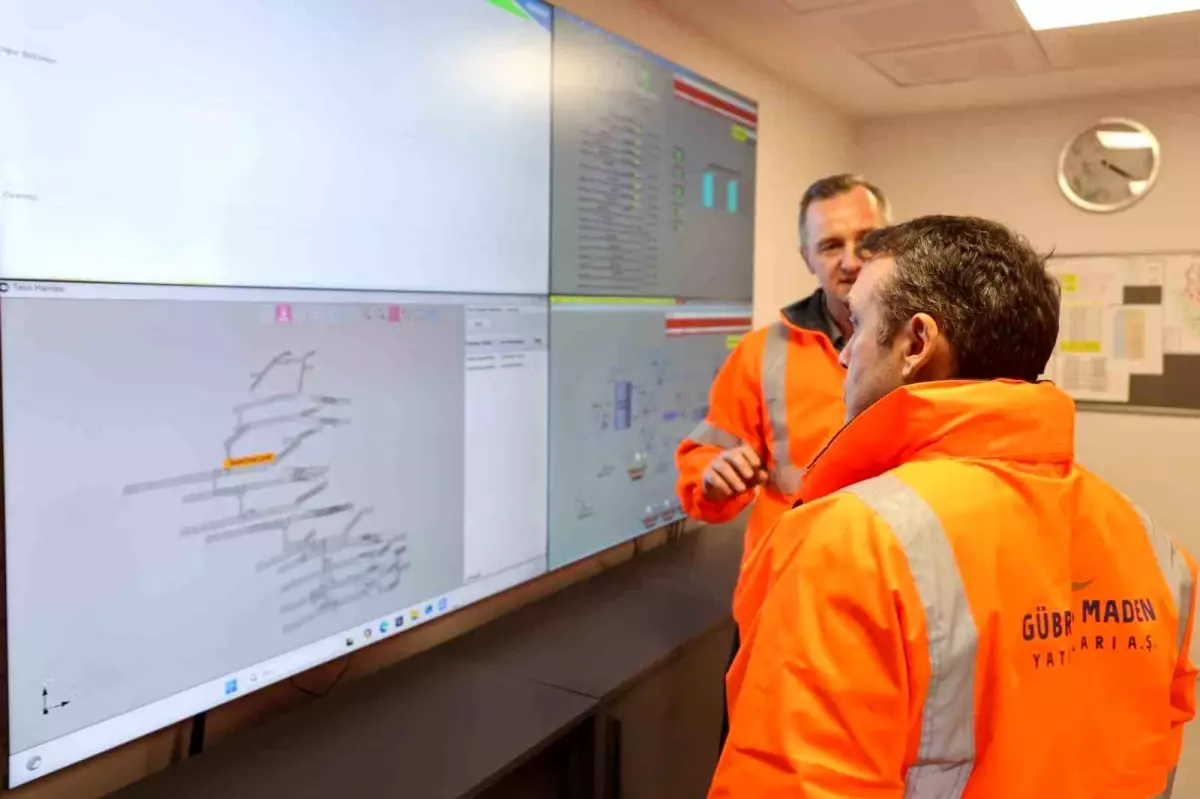 Bilecik Valisi Sözer, Gübretaş Altın Madeni'ni İnceledi