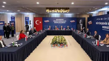 Toplantı Anı ve Katılımcı Belediye Başkanlar