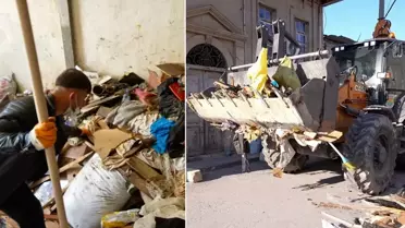 Tarsus’ta 168 Ton Atık Temizlendi: Mahalleyi Sarstıran Koku Ortaya Çıktı