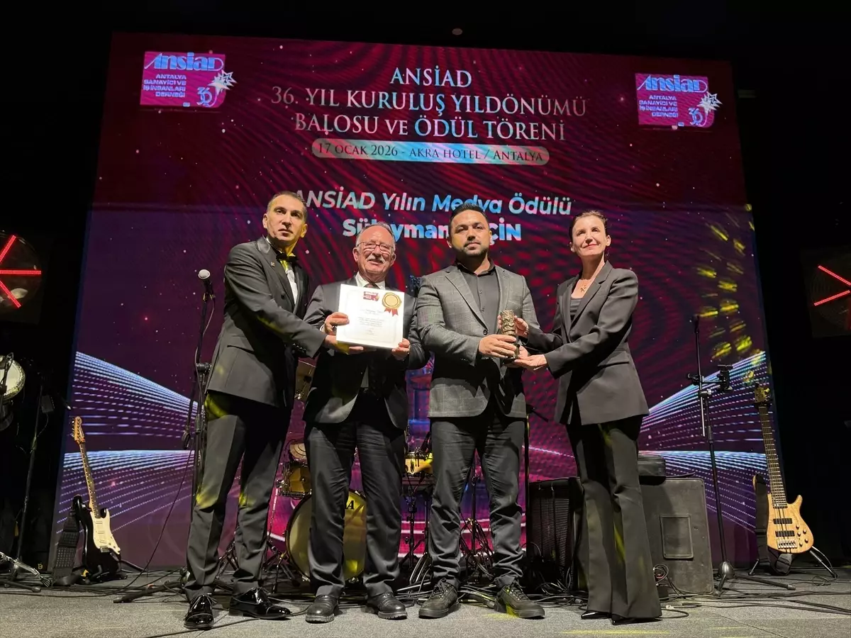 ANSİAD 36. Yıl Dönümü: Vali Şahin ve Üyelerle Birlikte Kutlandı