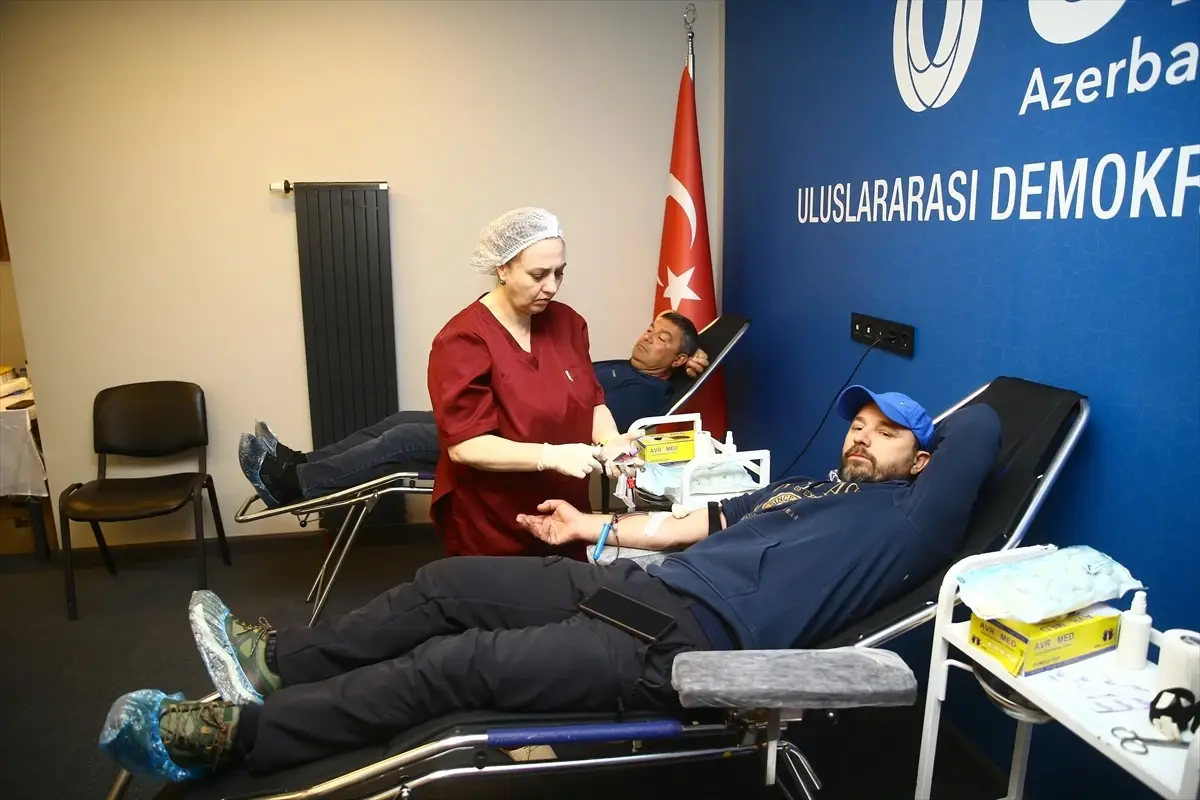 20 Ocak Katliamı Kurbanlarına Saygı Duruşunda Kan Bağışı Kampanyası