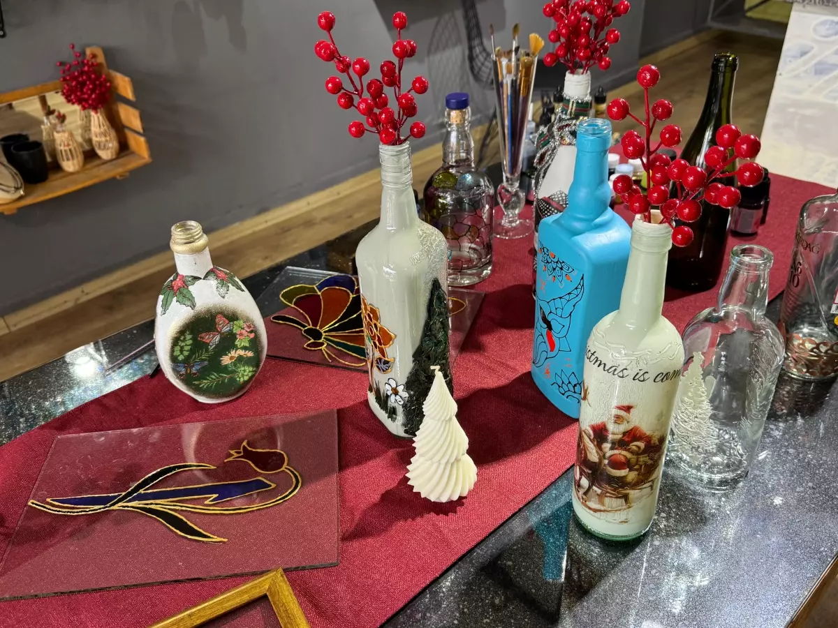 Atık Camlar Sanata Dönüştürülüyor: Ordu’da Yaratıcı Geri Dönüşüm Atölyesi