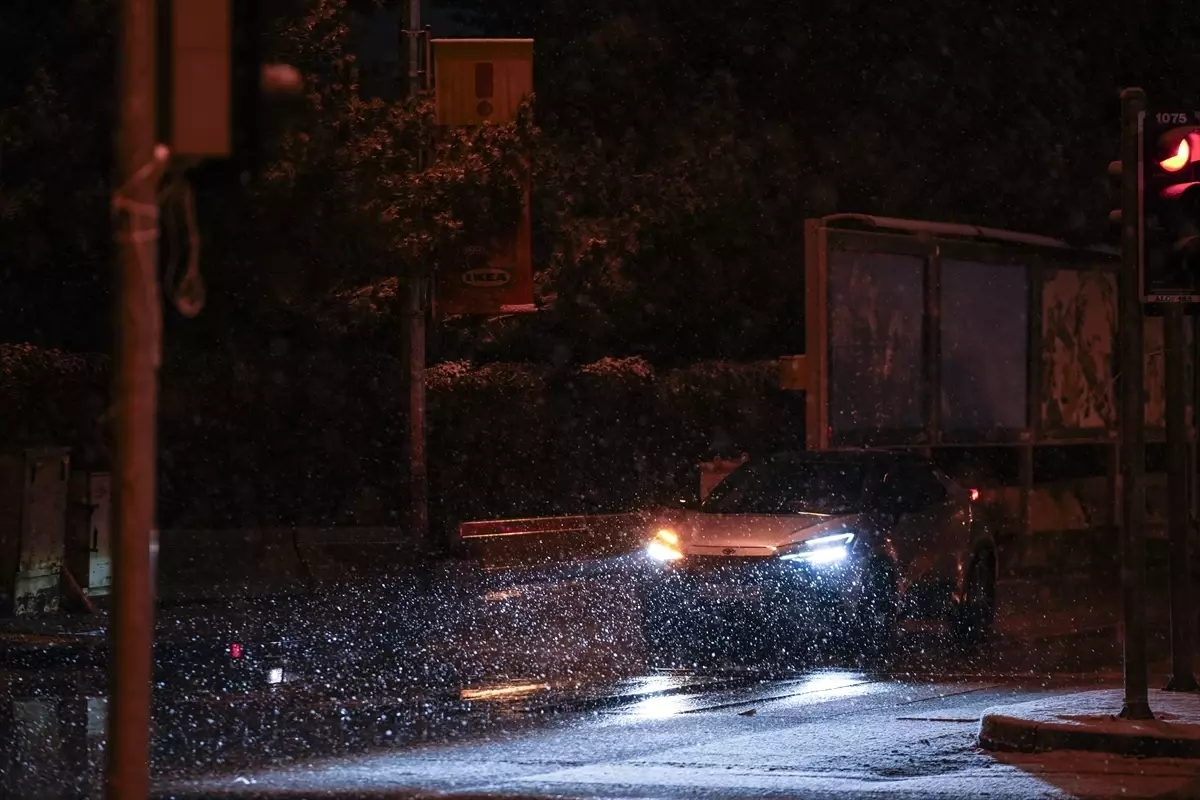 Ankara’nın Yüksek Kesimlerinde Yoğun Kar Yağışı