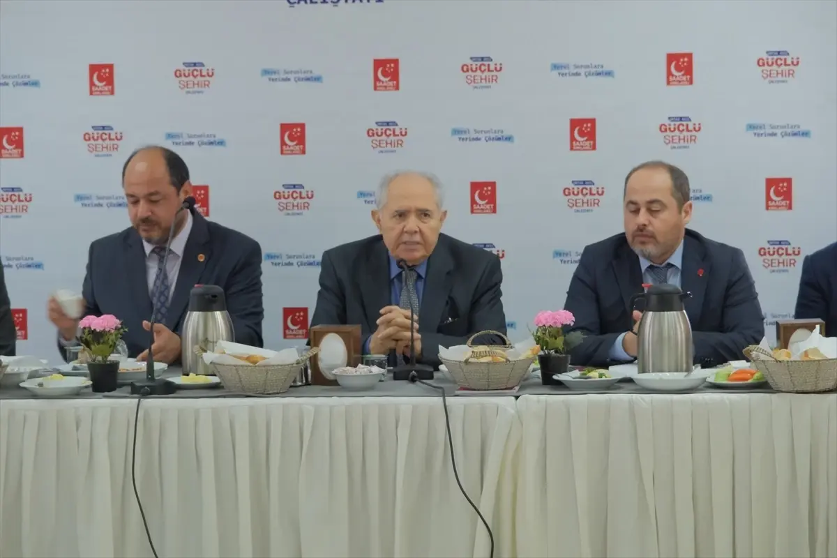 Kırklareli'de Saadet Partisi'nden Ortak Akıl Çalıştayı