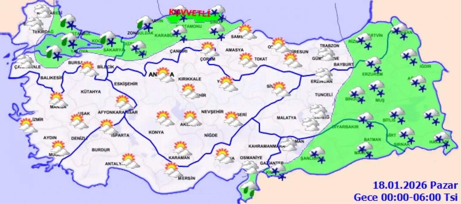 Kışa Hazırlık: Meteoroloji, İç ve Doğu Bölgelerde Buzlanma ve Çığ Riskine Dikkat Çekiyor