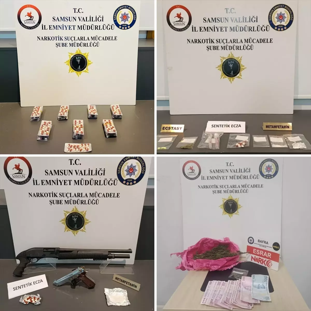 Samsun’da Uyuşturucu Operasyonu: 6 Şüpheli Gözaltına Alındı