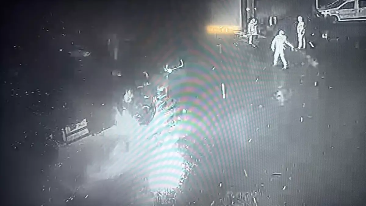 Çorlu'da Park Halindeki Beton Pompasında Çıkan Yangın Kısa Sürede Söndürüldü