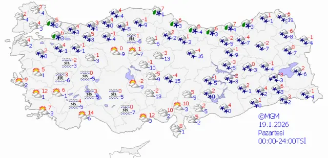 Kar yağışı sonrası İstanbul sokakları