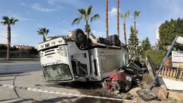 Kaza sonrası araçların durumu