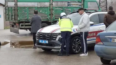 Jandarma denetimlerine katılan sürücüler