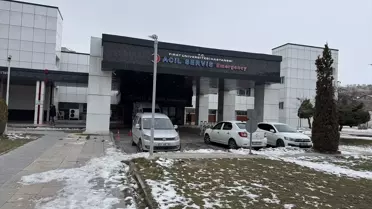 Doğal gaz kaçaklı apartman görüntüsü