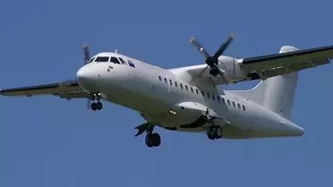 ATR 42‑500 uçağının dış görünüşü
