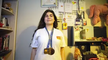 Rengin Yaralı'nın Texas'taki yarışma anı