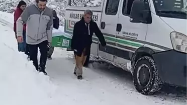 İş makinesinin kepçesinde cenaze