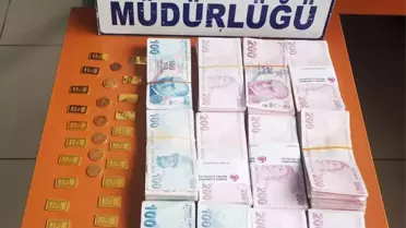 Ele geçirilen sahte altın örnekleri