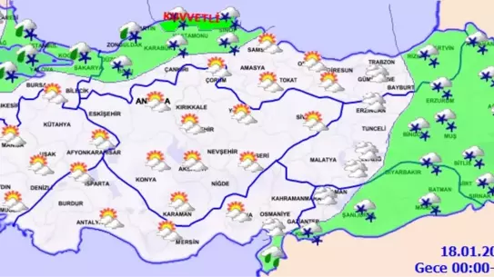 Kış koşullarında buzlanma ve çığ riski