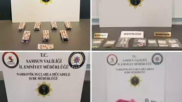 Ele geçirilen uyuşturucu maddeler