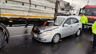 Kaza anına ait otobüs görüntüsü