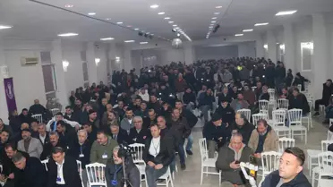 Genel kurulda Mahmut Temiz seçimi