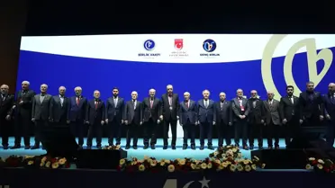 TBMM Başkanı Numan Kurtulmuş konuşma anı