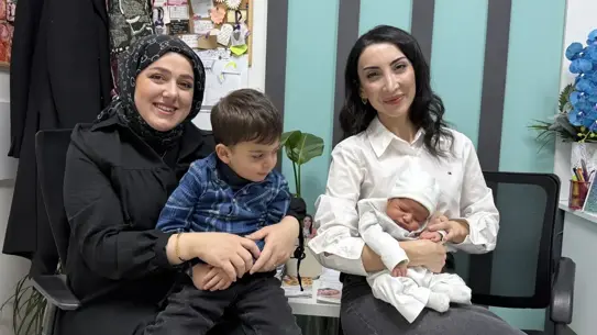 Sezaryen sonrası doğal doğum anı