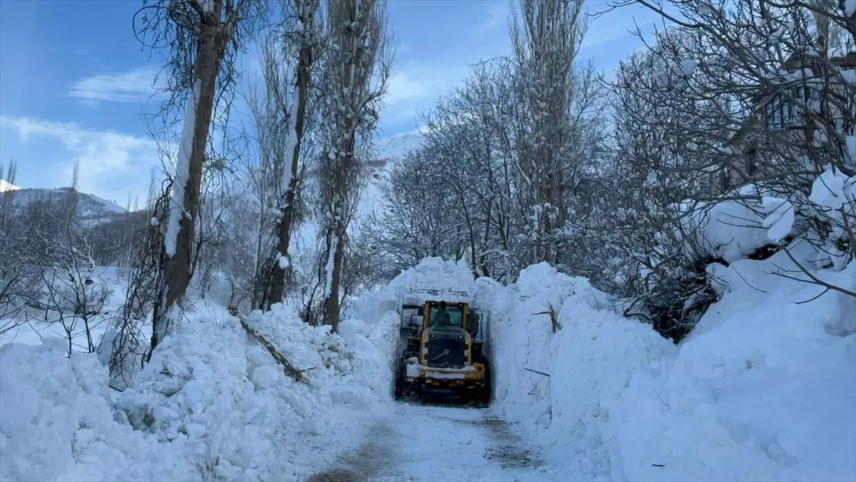 Yüksekova’da Çığ Nedeniyle Kapanan Yol Üç Gün Sonra Yeniden Açıldı