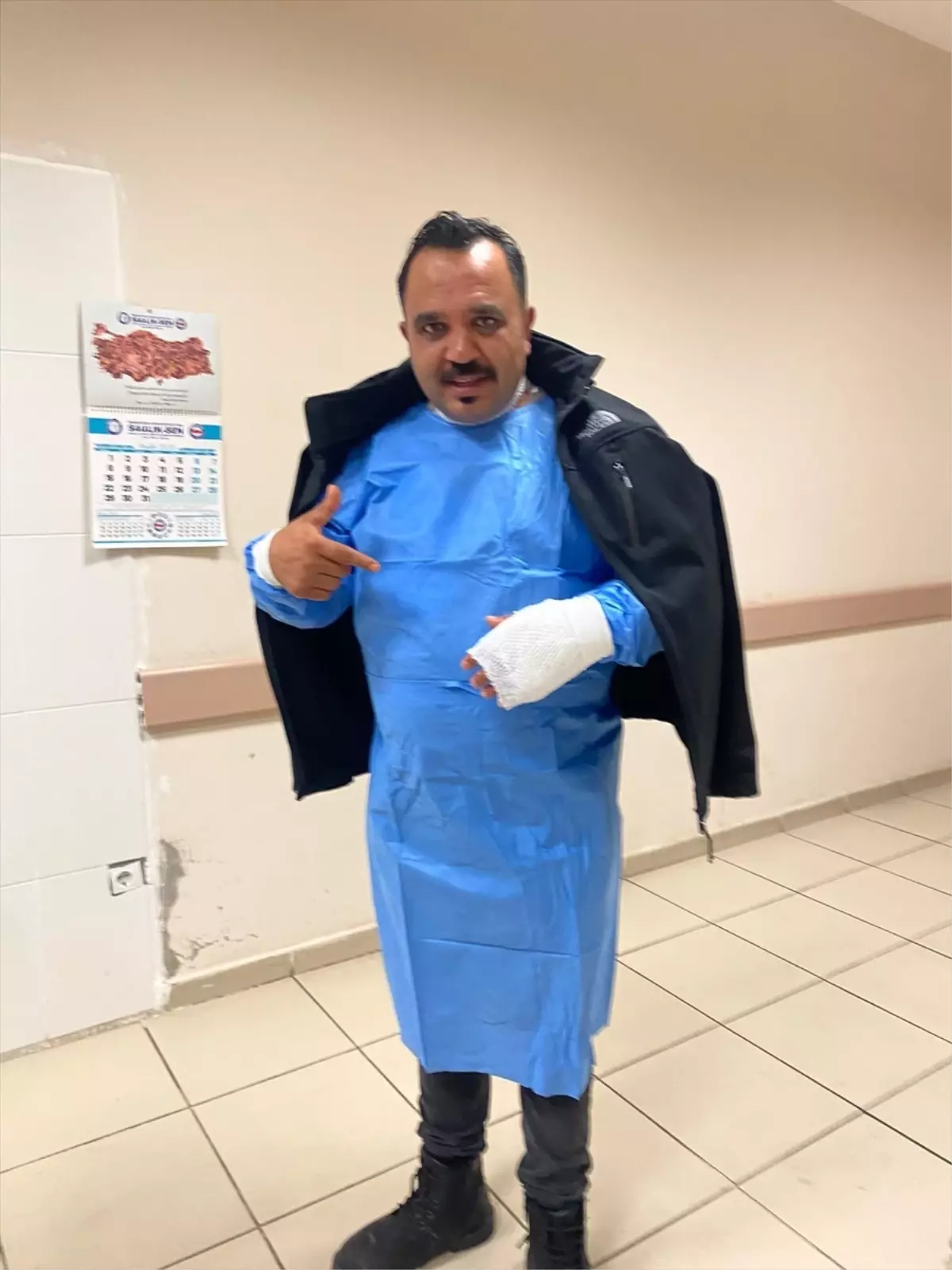 Sivas’ta Sıcak Su Deneyi Sırasında Esnaf Yaralandı