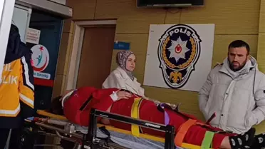 Kazada yaralanan sürücünün fotoğrafı