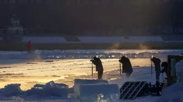 Harbin Buz‑Kar Dünyası hazırlık sahası