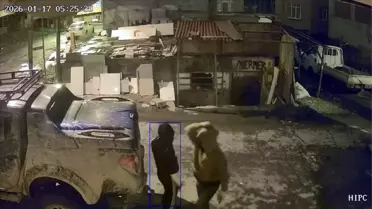 Güvenlik kamerası kaydı