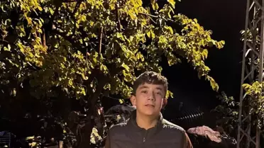 Kaza yerinde araç görüntüsü