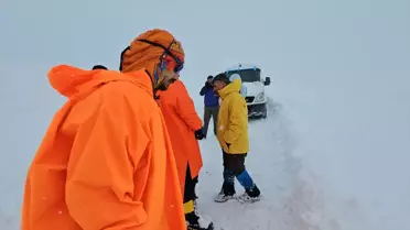 Şüphan Dağı'nda kurtarma çalışması