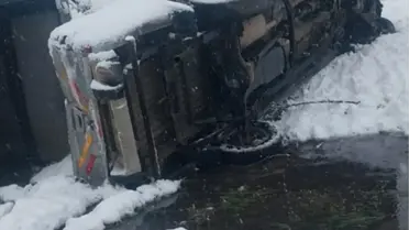 Düzce'de pikap kazasının fotoğrafı